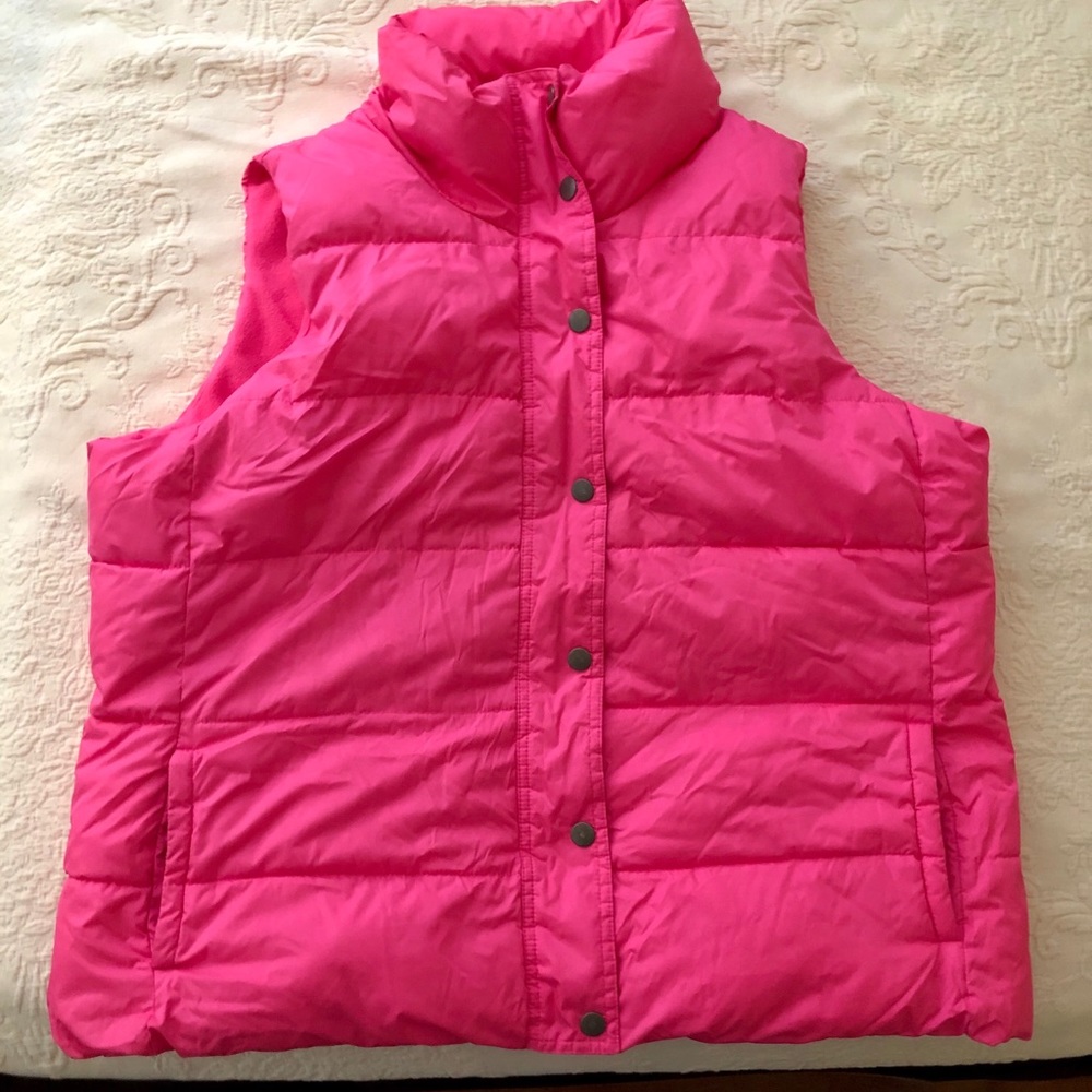 Hot Pink Puffer Vest